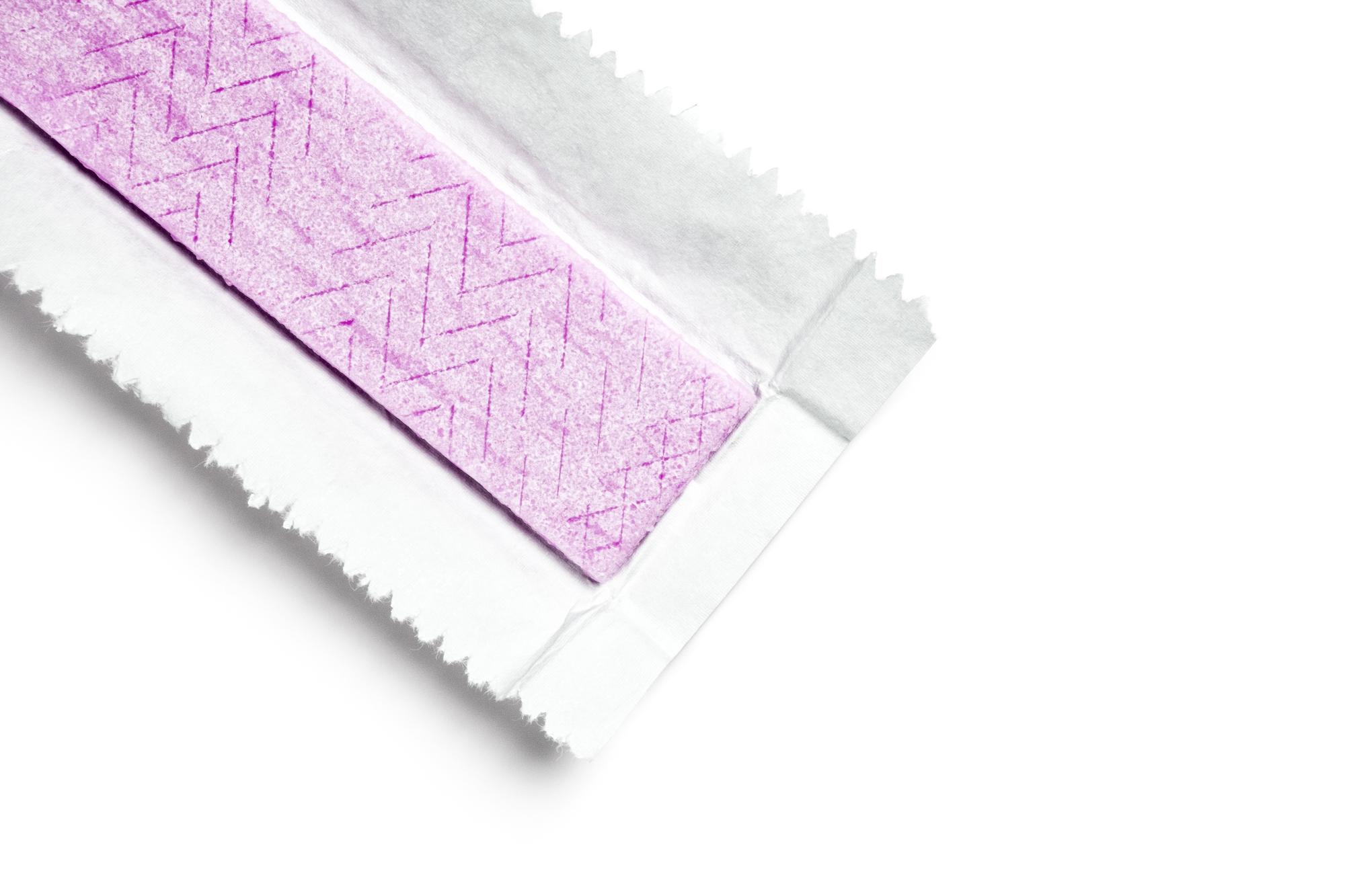Sample pricing swatch and measurement guide